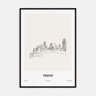 Hanoi Drawn Poster