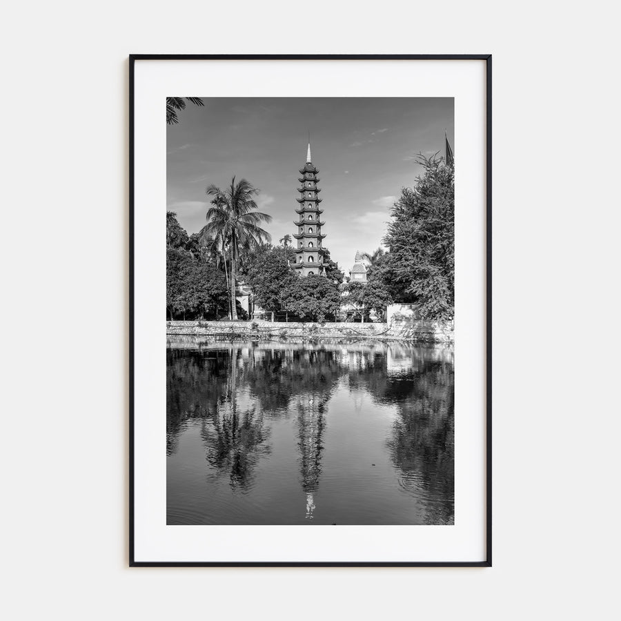 Hanoi Photo B&W Poster