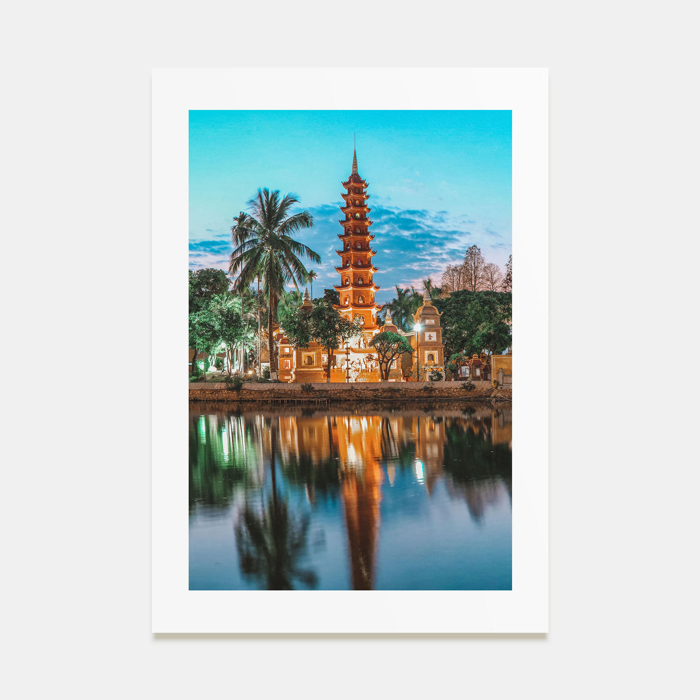 Hanoi Photo Color Poster