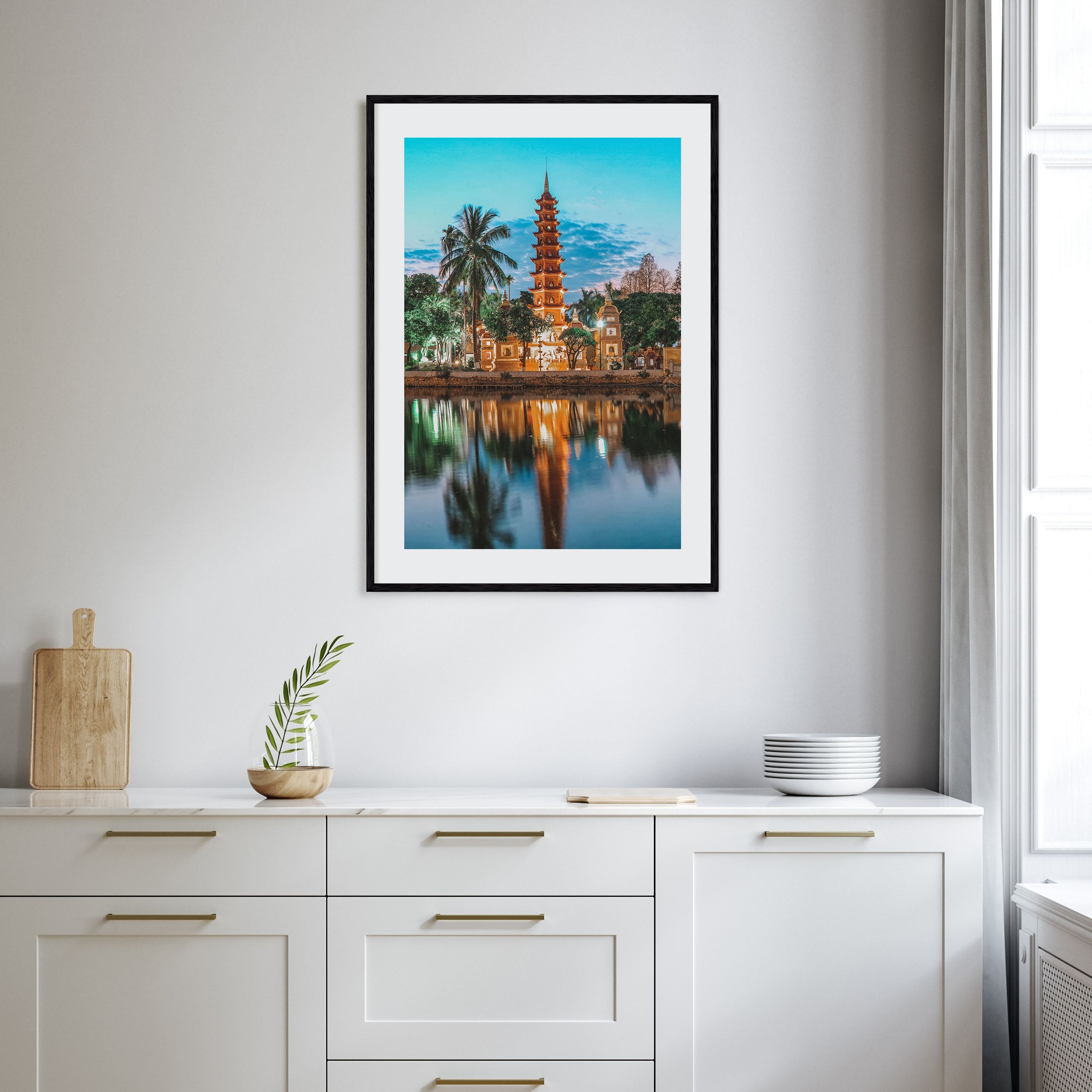 Hanoi Photo Color Poster