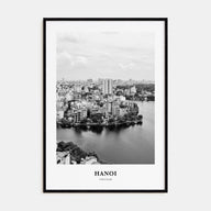 Hanoi Portrait B&W No 2 Poster