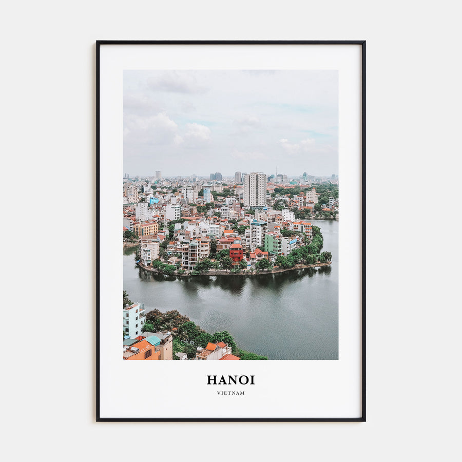 Hanoi Portrait Color Poster