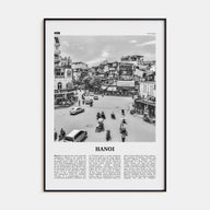 Hanoi Travel B&W No 1 Poster
