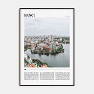 Hanoi Travel Color Poster
