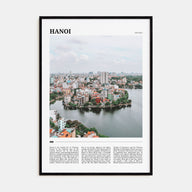 Hanoi Travel Color Poster