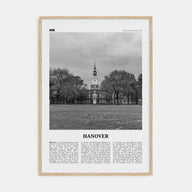 Hanover Travel B&W Poster