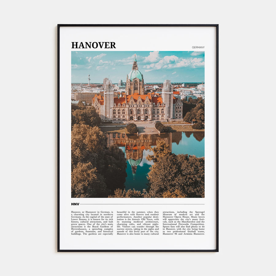 Hanover Travel Color Poster