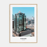 Harare Portrait Color Poster