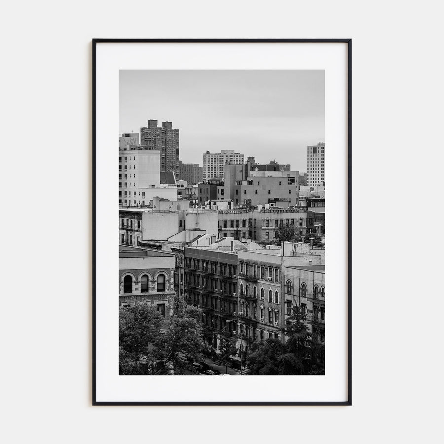 Harlem Photo B&W Poster