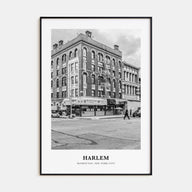 Harlem Portrait B&W Poster