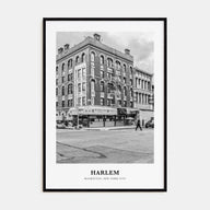 Harlem Portrait B&W Poster