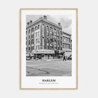 Harlem Portrait B&W Poster