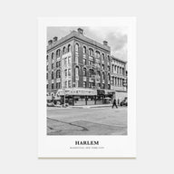 Harlem Portrait B&W Poster