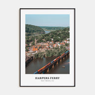 Harpers Ferry Portrait Color Poster