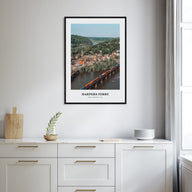 Harpers Ferry Portrait Color Poster