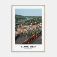 Harpers Ferry Portrait Color Poster