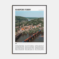 Harpers Ferry Travel Color Poster