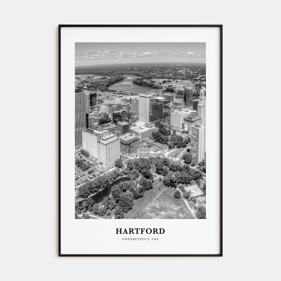 Hartford Portrait B&W Poster