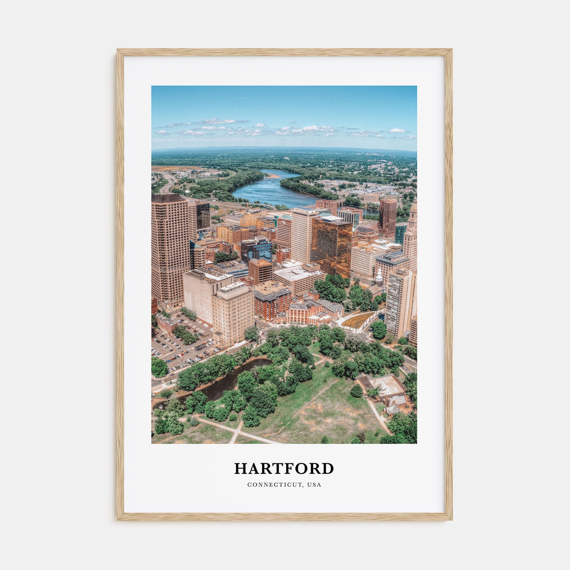 Hartford Portrait Color No 1 Poster