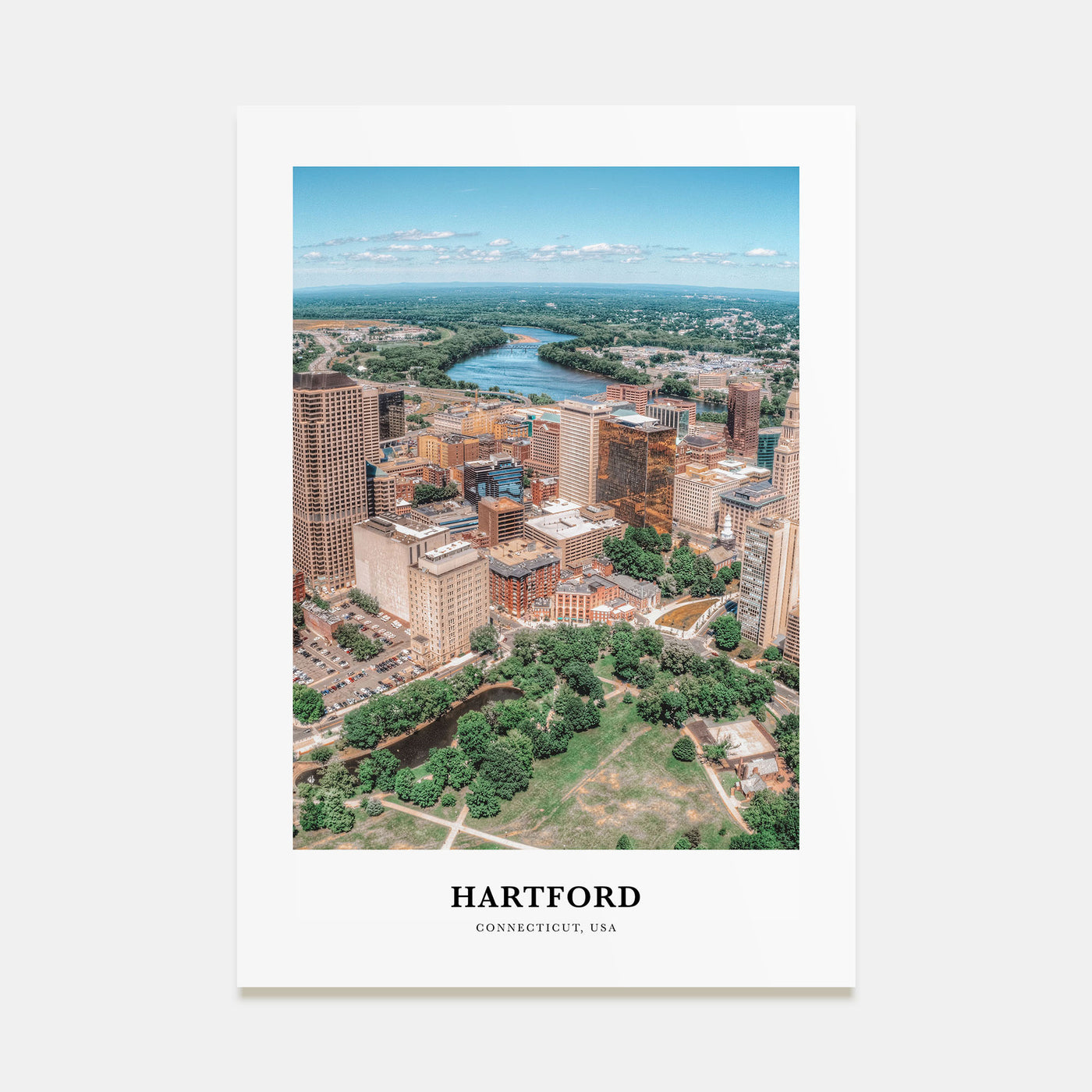 Hartford Portrait Color No 1 Poster