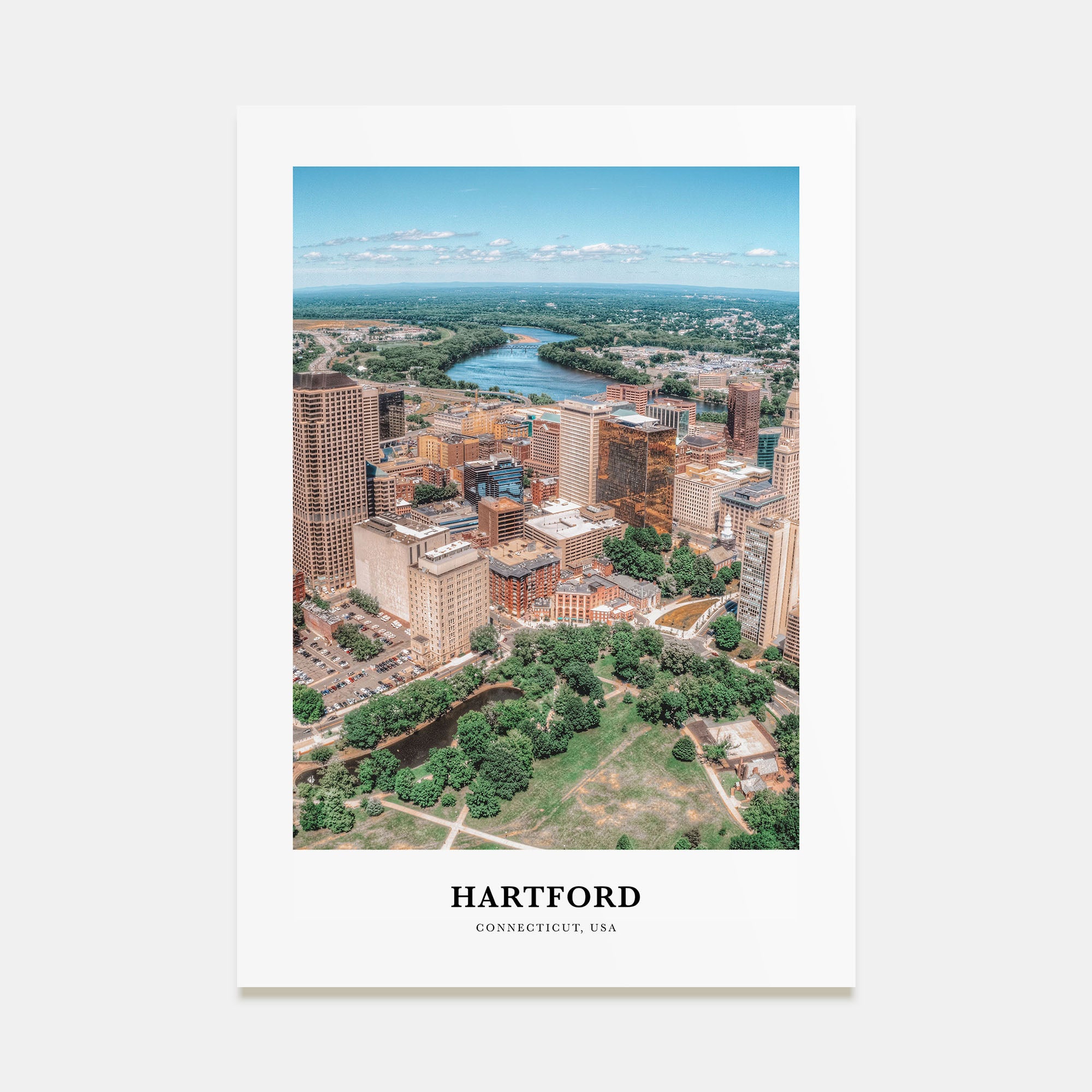 Hartford Portrait Color No 1 Poster