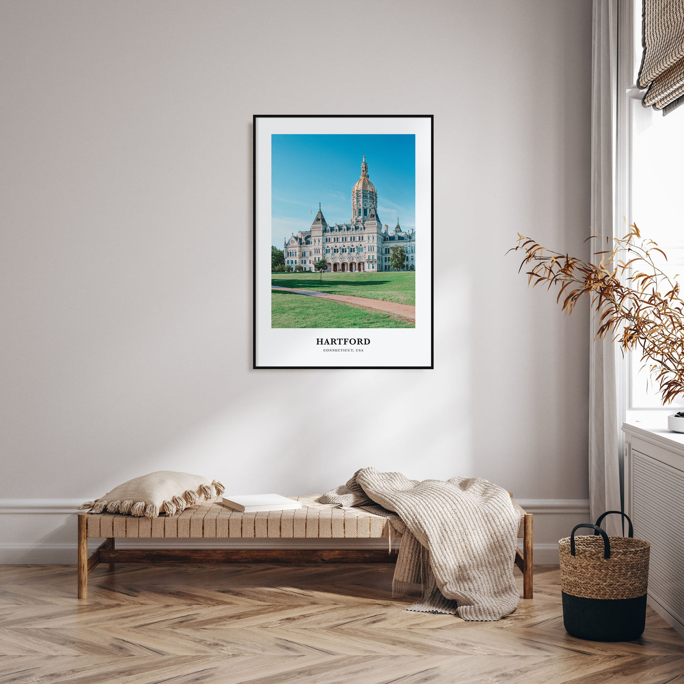 Hartford Portrait Color No 2 Poster