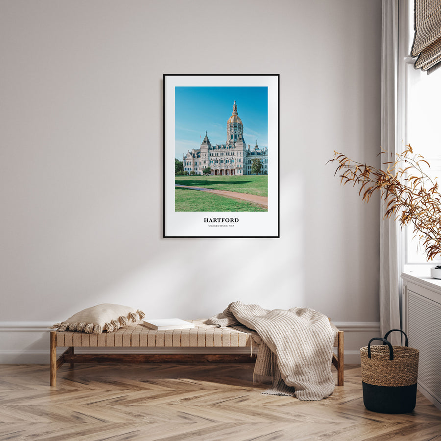 Hartford Portrait Color No 2 Poster