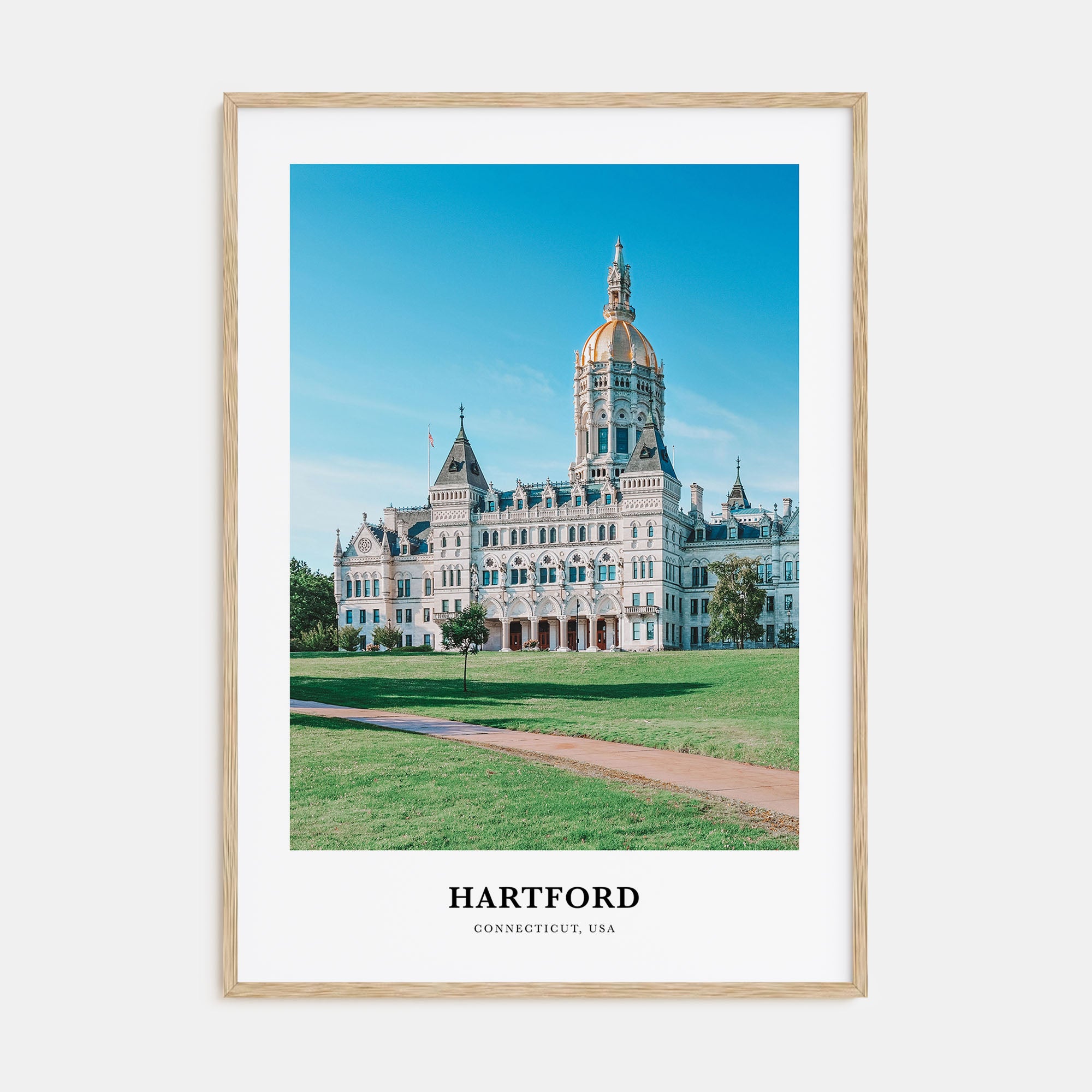 Hartford Portrait Color No 2 Poster