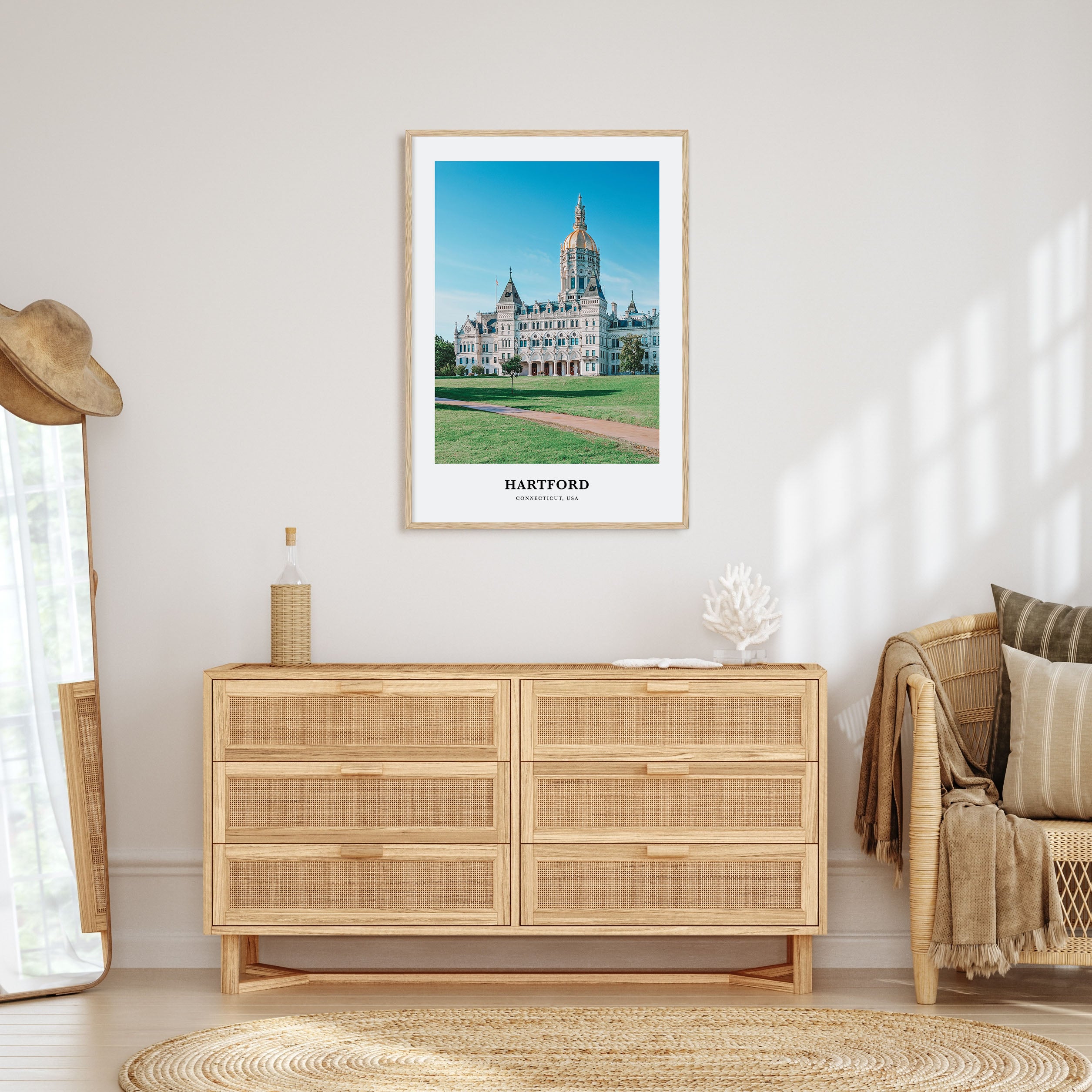 Hartford Portrait Color No 2 Poster