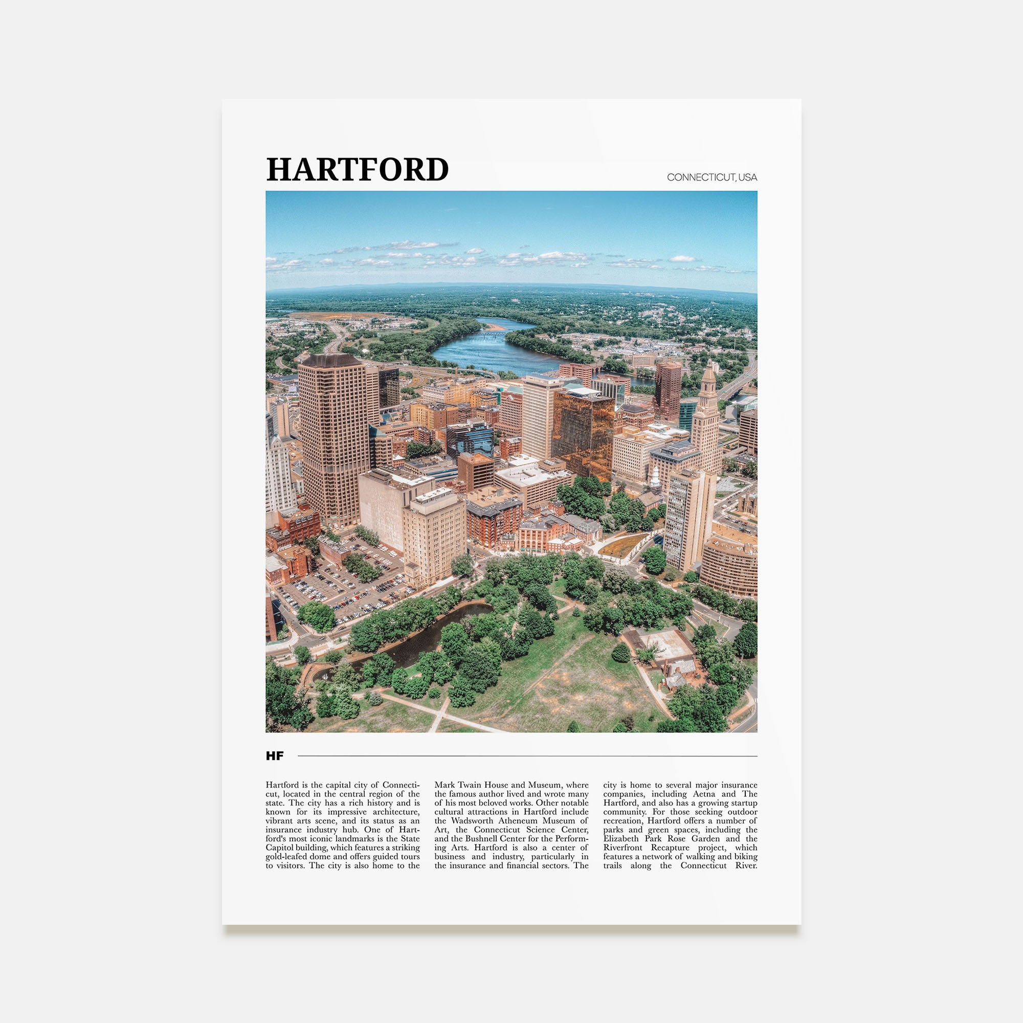 Hartford Travel Color No 1 Poster