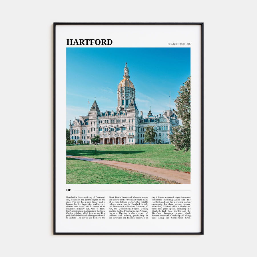 Hartford Travel Color No 2 Poster