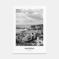 Hastings Portrait B&W Poster