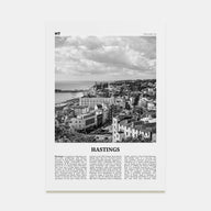Hastings Travel B&W Poster