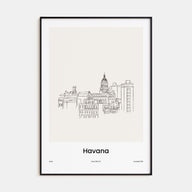 Havana Drawn Poster