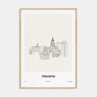 Havana Drawn Poster