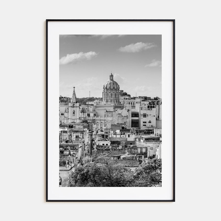 Havana Photo B&W Poster