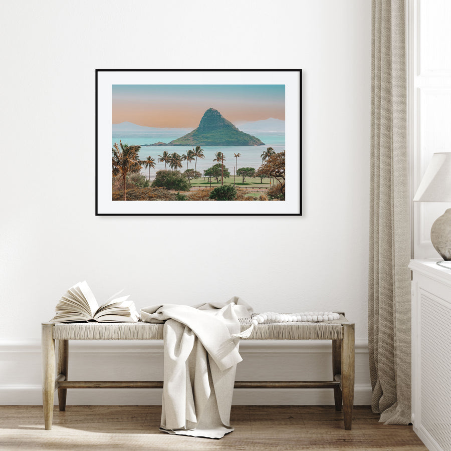 Hawaii Landscape Color Poster