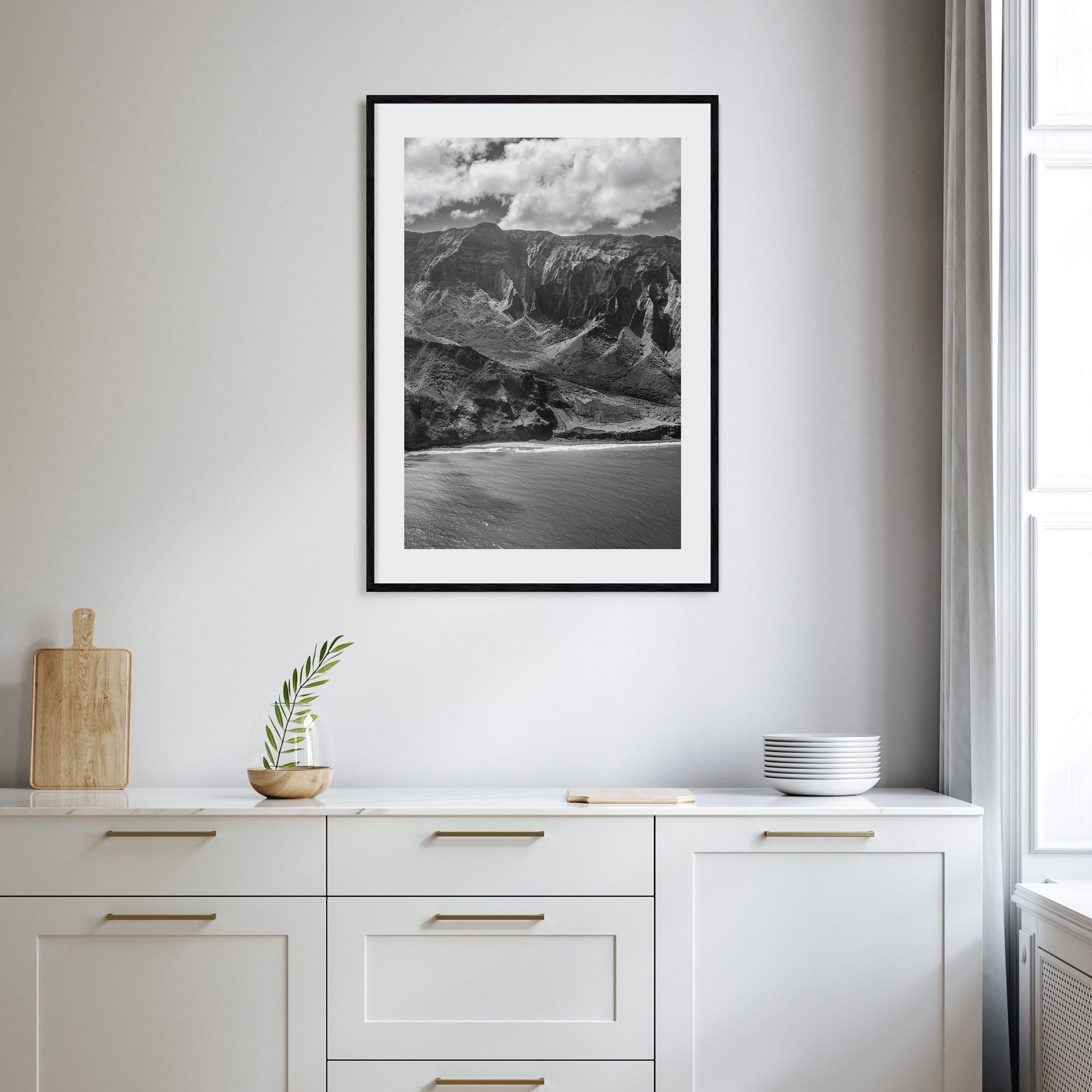 Hawaii Photo B&W No 1 Poster
