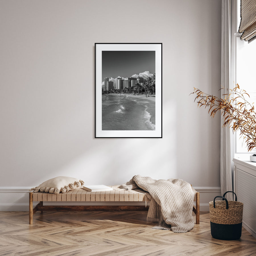 Hawaii Photo B&W No 3 Poster