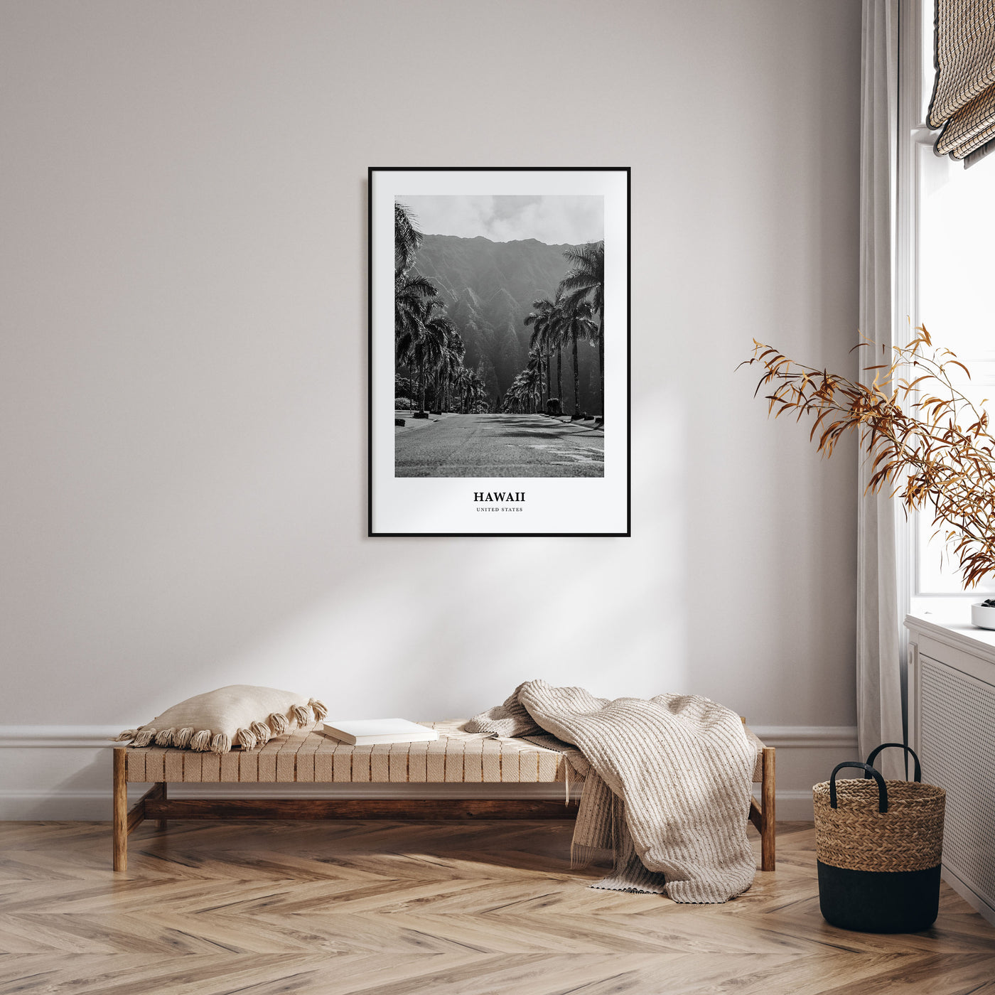 Hawaii Portrait B&W No 1 Poster