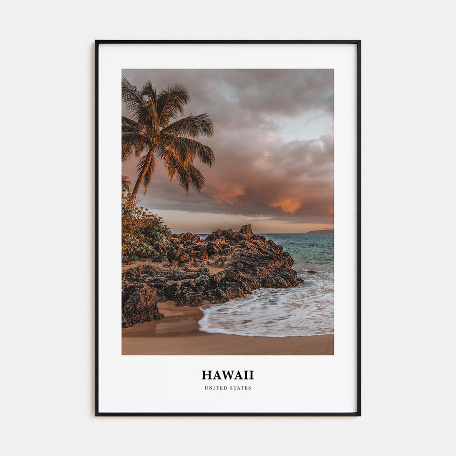 Hawaii Portrait Color No 3 Poster