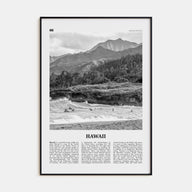Hawaii Travel B&W No 1 Poster