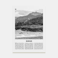 Hawaii Travel B&W No 1 Poster