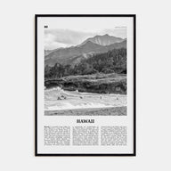 Hawaii Travel B&W No 1 Poster