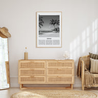 Hawaii Travel B&W No 4 Poster