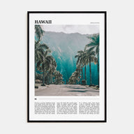 Hawaii Travel Color No 1 Poster
