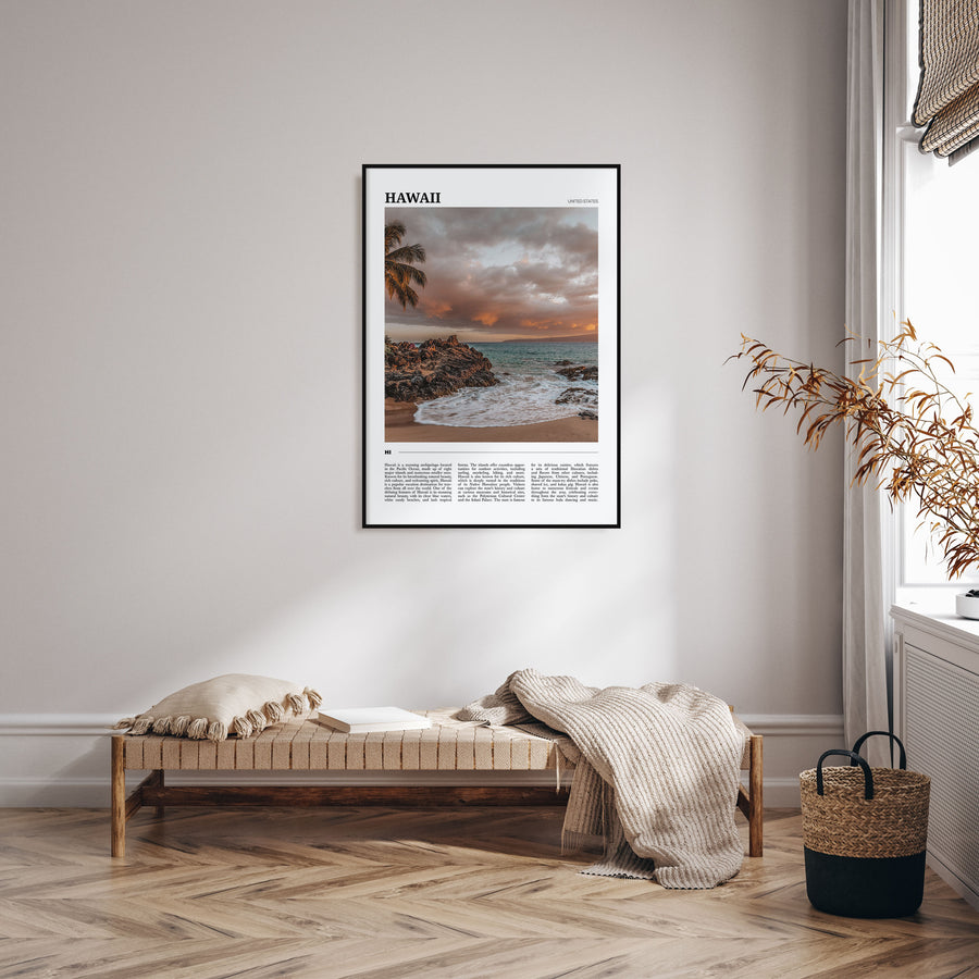 Hawaii Travel Color No 3 Poster
