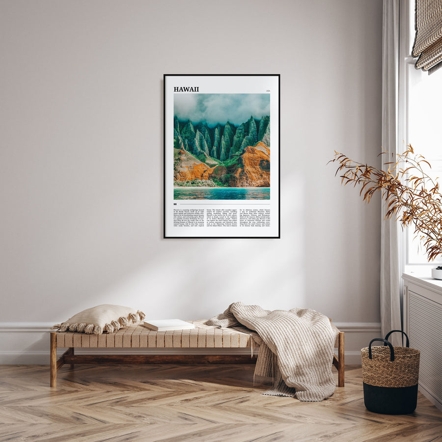 Hawaii Travel Color No 4 Poster