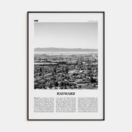 Hayward Travel B&W Poster