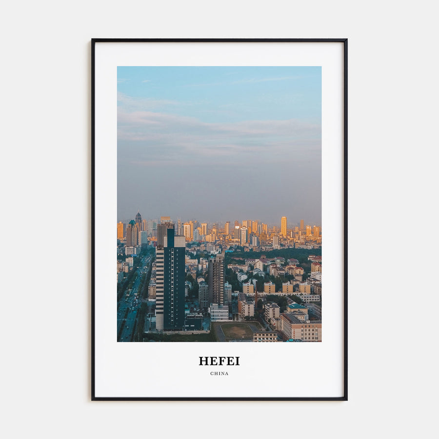Hefei Portrait Color Poster